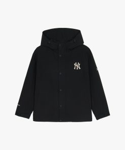 MLB - Áo khoác phối mũ unisex Gopcore Basic