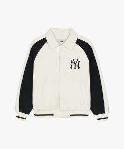 MLB - Áo khoác bóng chày unisex Jersey Collar Blocking Varsity