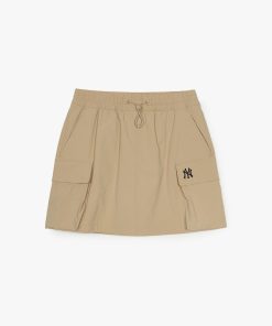 MLB - Chân váy chữ A mini Basic Gorpcore